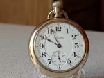 C1917 Hamilton 992 Model Railroad 21J Lever Set Pocket Watch Keeps Time. Fixed Price $249.95.