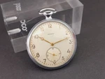 Soviet Vintage Pocket Watch Iskra Spark 1955, Ussr Mechanical. Fixed Price $80.00.