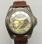 Vintage Milan Train Locomotive 40MM Watch Mens Braided Leather New Battery. Fixed Price $20.99.