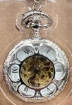 Kansas City Railroad Pocket Watch American Historic Society Mechanical Skeleton. Fixed Price $47.47.
