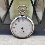Big Vintage 1910 Elgin 18S 7 Jewels * Pocket Watch Nr G294. Fixed Price $90.00.