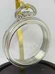 Stainless Steel Size 18S Railroad Display Pocket Watch Case - Cwcco, Usa. Fixed Price $195.00.