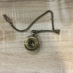 Shuhang Double Cover Bronze Finish With Roman Numerals Pocket Watch. Fixed Price $60.00.