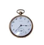 Howard Watch Co Boston 17 Jewel Solid 14K Gold Pocket Vintage 2". Fixed Price $4600.00.