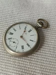 Antique Omega 50MM Open Face Swiss Pocket Watch For Repair Parts. Fixed Price $129.00.