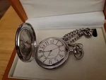 Colibri Of London Pocket Watch With Wooden Box. Fixed Price $29.99.