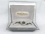 Mid-century 1950'S 10K White Gold Fill Hamilton Watch W/ Atomic Box, Running!. Fixed Price $250.00.