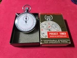 Helbros Pocket Timer/stopwatch 1/10 Circa 1970'S, Vtg - Works Great!. Fixed Price $40.00.