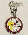 Sylvester & Tweety Looney Tunes Armitron Quartz Pocket Watch Vtg New In Case.. Fixed Price $29.95.