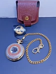 Scottish Terrier Pheasant Bird Dog Franklin Mint Collectible Pocket Watch W/case. Fixed Price $35.00.
