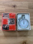 Vintage Berco Swiss Made Mechanical Wind-up Stopwatch With Original Box. Fixed Price $79.51.