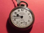 Ruxton Railroader 17 Jewels Vintage Pocket Watch Running Nicely ,clean Ubc. Fixed Price $195.00.