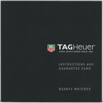Tag Heuer Quartz Watch Instruction Manual. Fixed Price $19.99.
