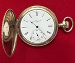 Elgin 12S Hunter Pocket Watch C.1894 Fahys Montauk 20-YEAR Gf Running. Fixed Price $266.75.