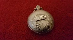 Gold Tone P.w.with Big Fish Cover Runs Well No Chain By MOULIN-1-3/4"WIDE. Fixed Price $30.00.