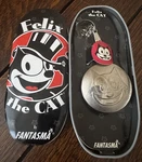 Felix The Cat Pocket Watch By Fantasma, Silver Tone, Collectible Tin. Fixed Price $149.00.