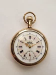 Waltham Vanguard 18S 23J, Mint O'hara Fancy Multi-color Dial 14K G.f. Permanent.. Fixed Price $3995.00.