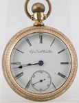 Elgin Keystone 'c' Gold Filled Case, 5317509 Gr. 73, 18S 7J Pocket Watch (ho). Fixed Price $299.95.