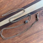 Antique Simmons 33" Long Victorian Gold Filled Pendant Pocket Watch Chain #7. Fixed Price $79.99.