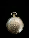 Vtg Rare Waltham Gold Lady's Pocket Watch With Floral Design. Fixed Price $149.99.