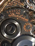 1909 South Bend "the Studebaker" Pocket Watch, 16S, 21J, 229 Grade, Running. Fixed Price $1250.00.