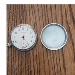 Waltham 15 Jewels Silver Open Face Mechanical Pocket Watch Parts Only. Fixed Price $38.00.