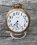 1935 Elgin Open Face Pocket Watch 10K Rgp Case 16S 17J Gr 387 Model: Running. Fixed Price $215.00.