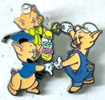 Disney Pin Dssh - Trader's Delight Three Little Pigs 300 #108189. Fixed Price $38.00.
