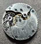 1898 Hampden 16S 15J No. 109D Pw Ls Pocket Watch Movement & Dial. Fixed Price $35.00.