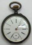 Swiss Cylindre 10 Jewel 1900S Silver Pocket Watch Non-runner LW188. Fixed Price $95.00.