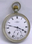 Vtg 1930S Kays Standard Lever Swiss 51MM Nickel Coin Silver Gents Pocket Watch. Fixed Price $125.10.
