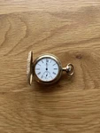 Waltham Gold Filled Hunter Mechanical Pocket Watch Working. Fixed Price $250.00.