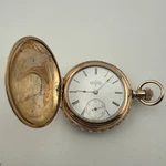 1897 Elgin Pocket Watch 6S Grade 117 Model 2 Gold Filled Hunter Case - Working. Fixed Price $495.00.