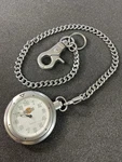 Bulova Harley-davidson Pocket Watch & Chain 76A03..TJ1359. Fixed Price $100.00.