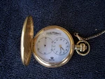 Vintage Jules Jurgensen Quartz Pocket Watch Double White Dial. Fixed Price $99.99.