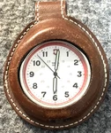 Vintage Victorinox Swiss Army Pocket Field Watch Leather Pouch Red Bezel Untest. Fixed Price $99.99.