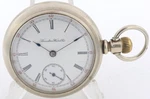 Antique 18S 1897 Hamilton 16 Jewel Hunter Pocket Watch 931 Oresilver Usa. Fixed Price $248.60.