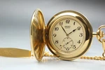 Near Mint Seiko Pocket Watch 7N07-0010 Gold Small Seconds Quartz From Japan. Fixed Price $119.99.