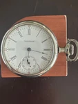 Vintage 16 Size Waltham Pocket Watch, Gr. 610,KEEPING Time,year 1904, Sidewinder. Fixed Price $175.00.