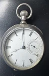 Columbia Springfield Pocket Watch W/ Bay State Imperial Coin Silver Case 18S. Fixed Price $200.00.