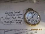 Waltham Vanguard ,rr Pw Wind Indicator, Model 1908, 16S, 23 Jewel .runs Well. Fixed Price $1300.00.