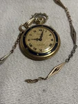 Chandler Vintage Pocket Watch Mechanical Manual 17J Incabloc 28MM Swiss Works. Fixed Price $324.99.