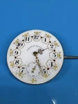 Waltham 1888 Grade 28 16S 15J Movement Yr 1899 Fancy Dial. Stem Running Great. Fixed Price $121.85.