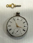 Mj Tobias Liverpool Silver Case Keywind Pocket Watch 50MM For Repair (HPB025775). Fixed Price $99.95.