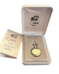 Nib Vintage Colibri Quartz Pocket Watch Gold Tone Swiss Made. Fixed Price $50.00.