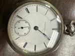1880 Illinois Watch Company Model Grade 101 18S 11J Coin Silver Case. Fixed Price $215.00.