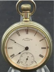 Antique 1908 Waltham Pocket Watch - Sterling Grade Model 1883 18S 7J Runs. Fixed Price $135.00.