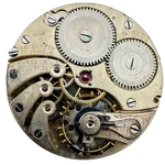 Antique 38.5MM 1912 Longines 17 Jewel Pocket Watch Movement 1879 Swiss. Fixed Price $39.55.