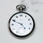 Vintage Elgin Pocket Watch Open Face White Dial Repair. Fixed Price $125.00.