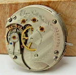 Antique 1889 Elgin 67 15 Jewel Size Pocket Watch Movement With Dial & Hands. Fixed Price $39.00.